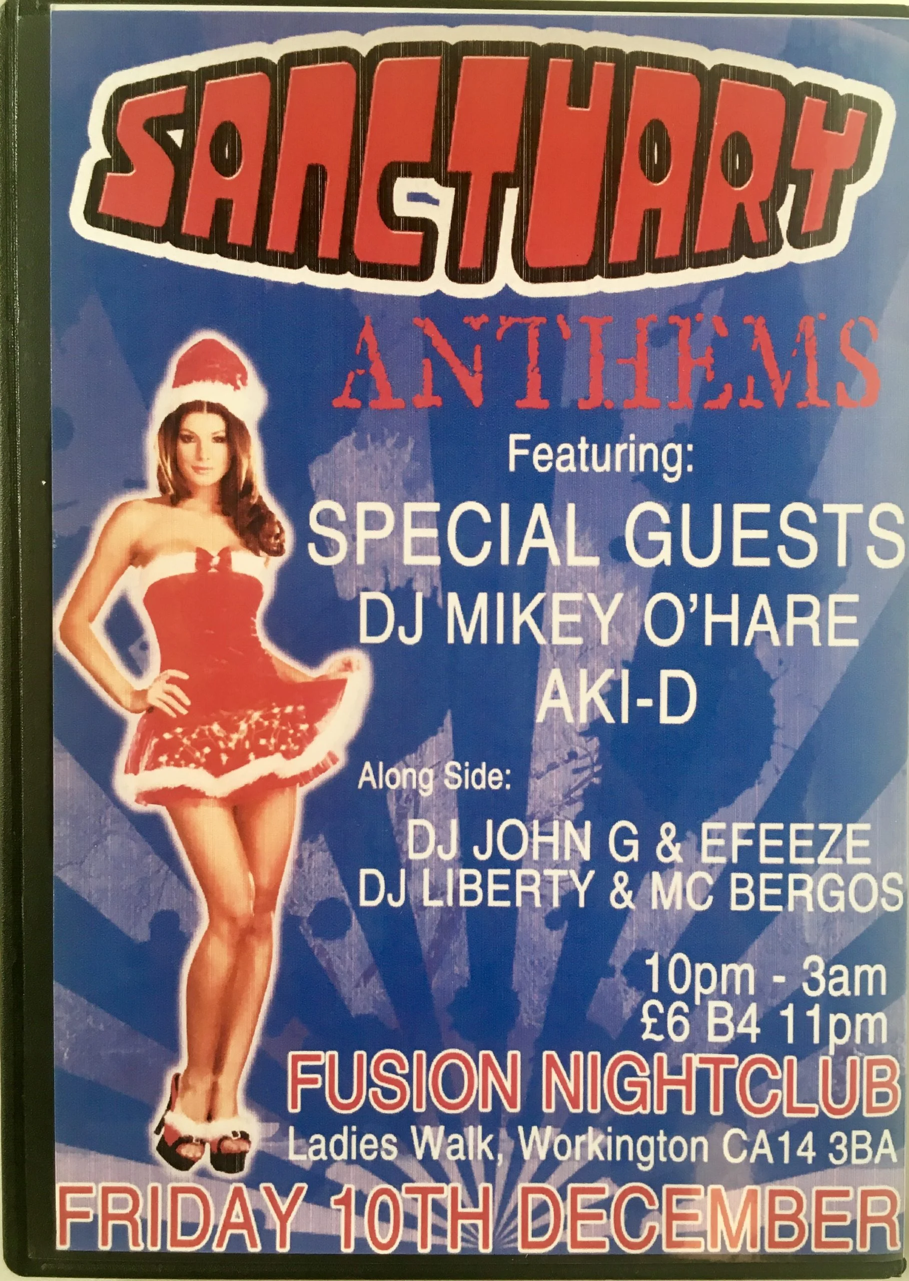 Sanctuary Anthems @ Fusion Nightclub, Workington - 10th December 2010 rear