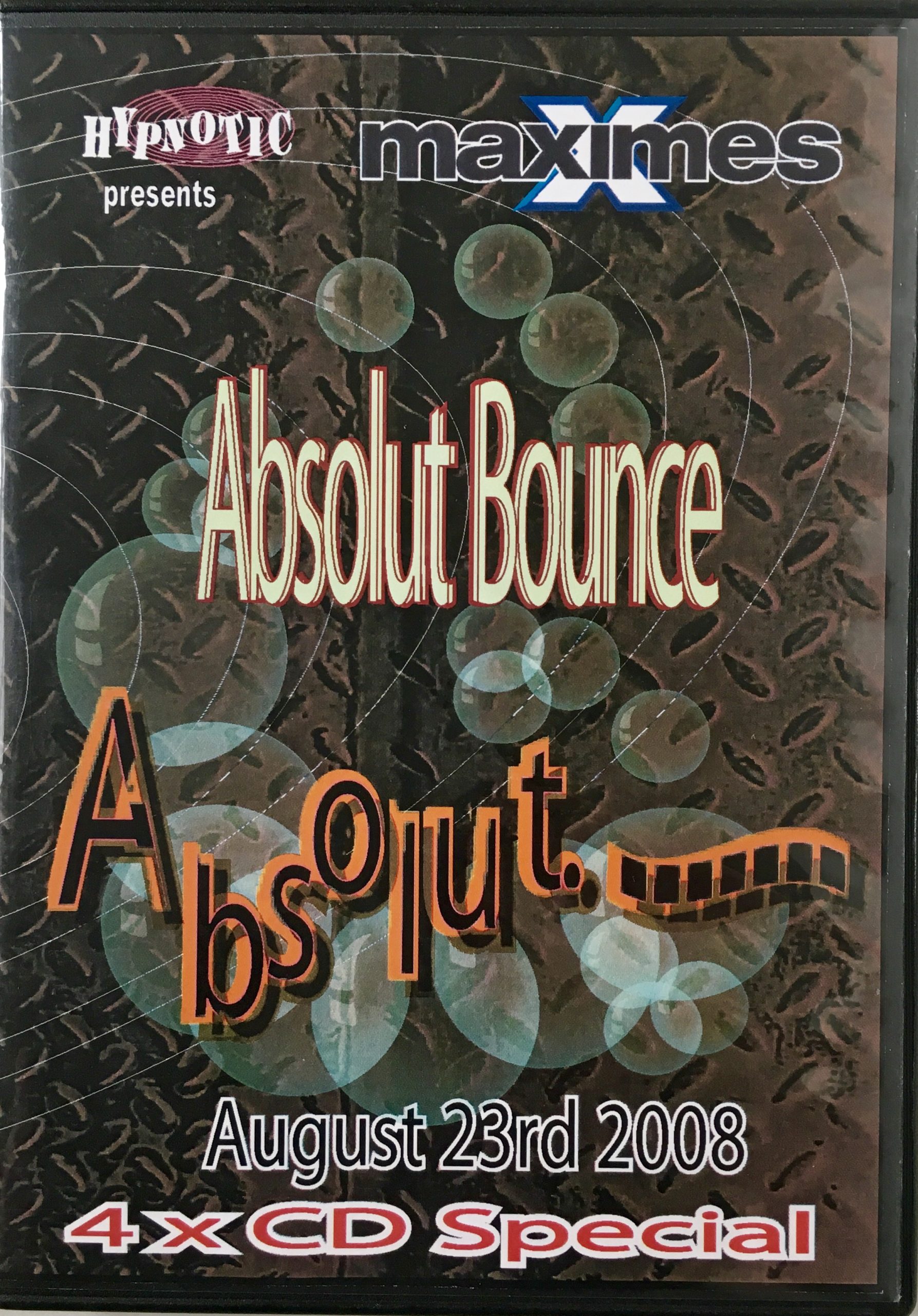 Maximes Absolut Bounce - August 23rd 2008 front
