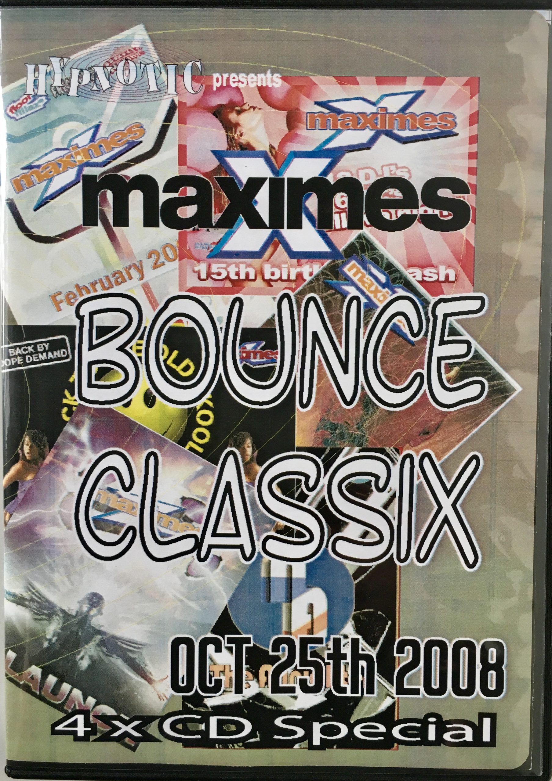 Maximes Bounce Classix - October 25th 2008 front