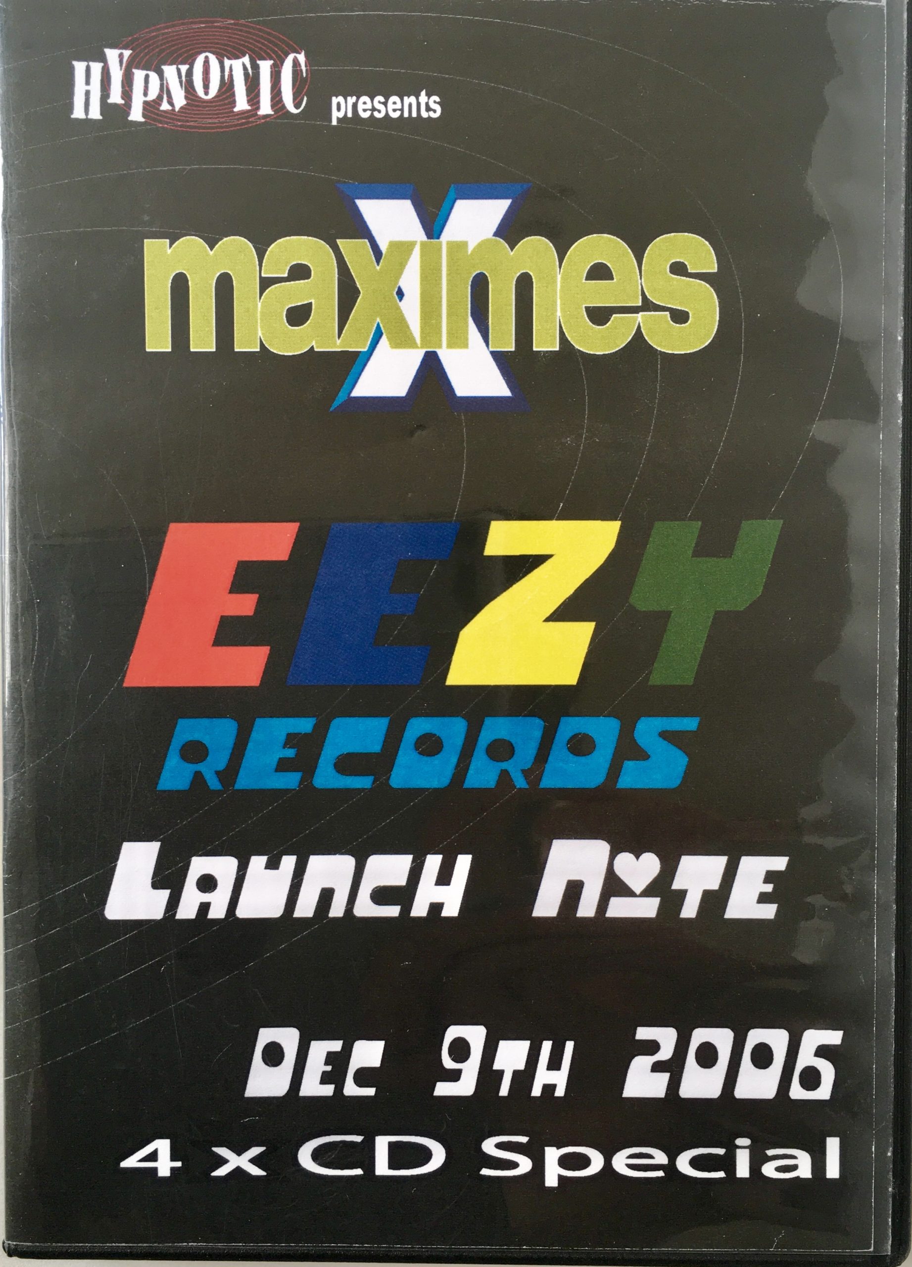 Maximes EEZY Records Launch - December 9th 2006 front