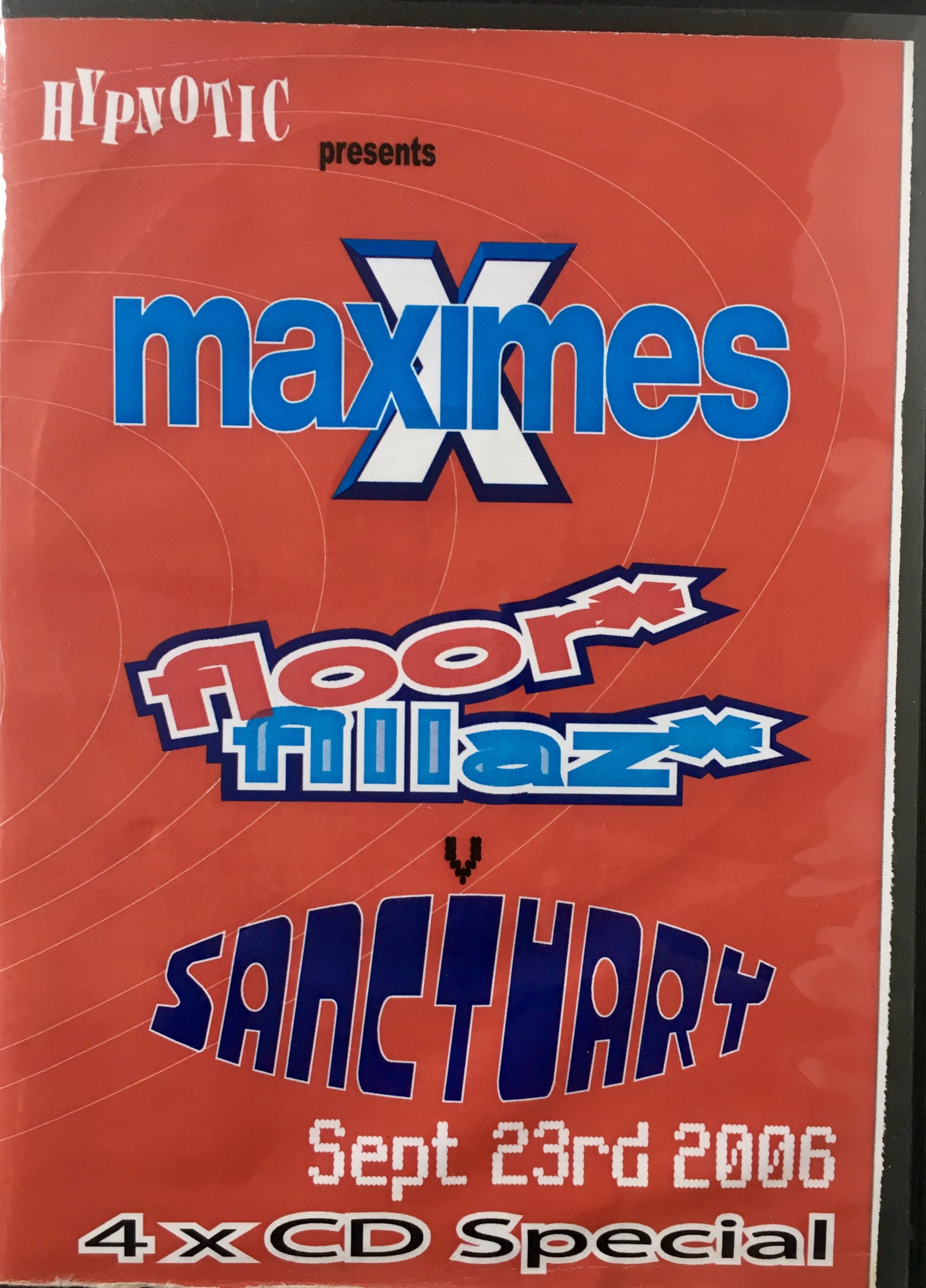 Maximes Floor Fillaz vs Sanctuary - September 23rd 2006 front