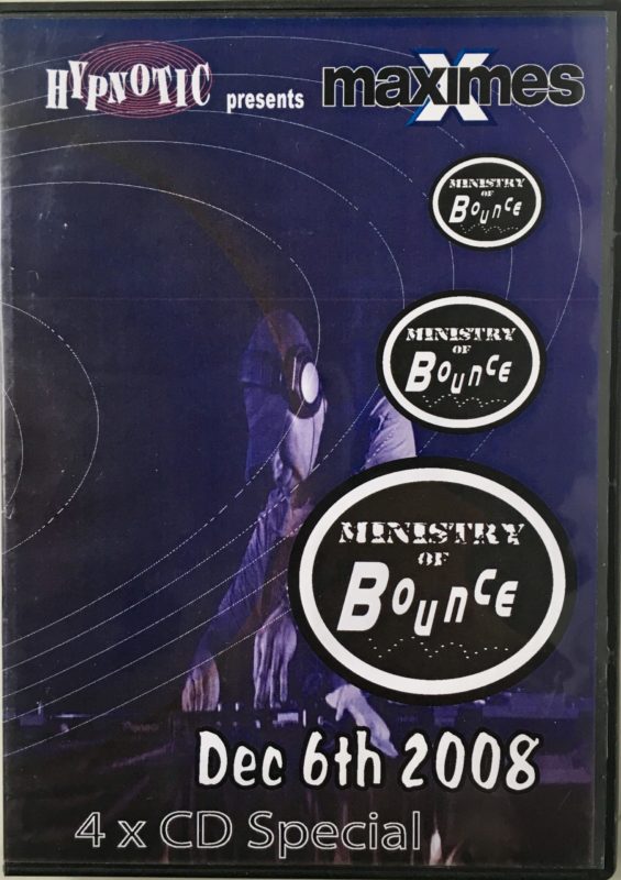 Maximes Ministry of Bounce - December 6th 2008 front