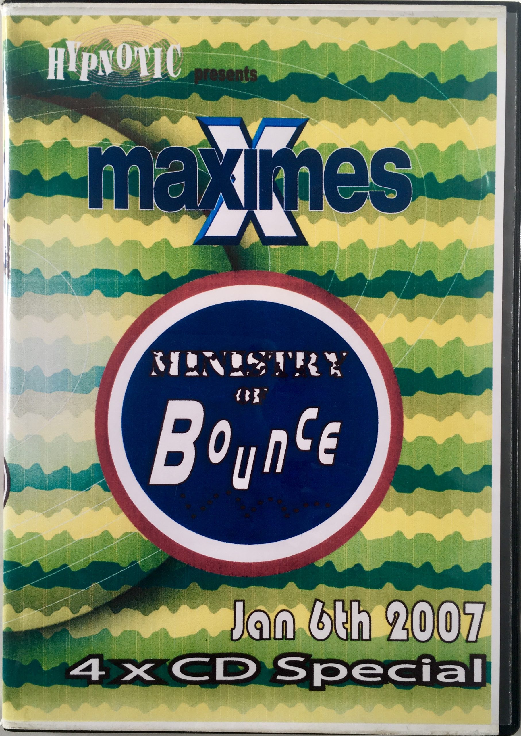 Maximes Ministry of Bounce - January 6th 2007 front
