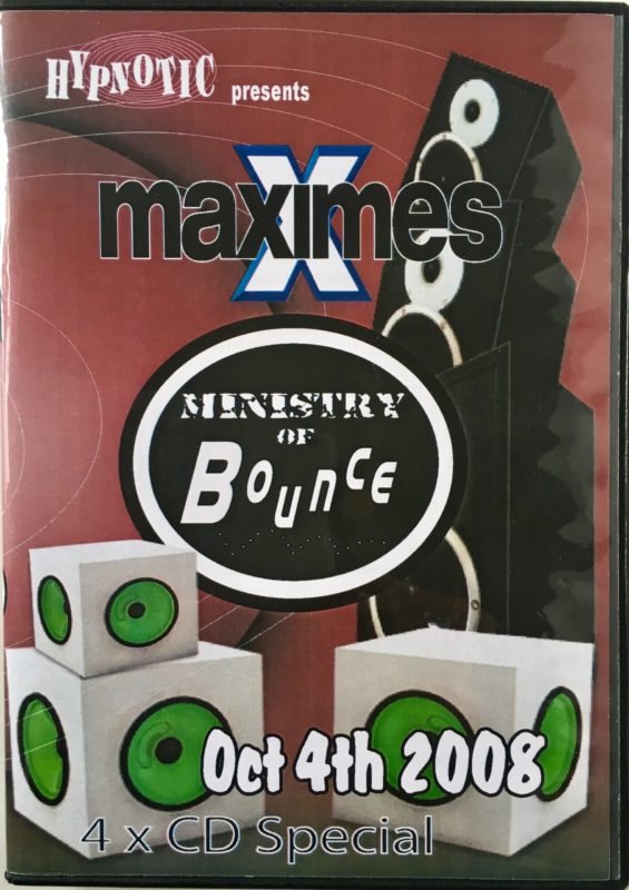 Maximes Ministry of Bounce - October 4th 2008 front