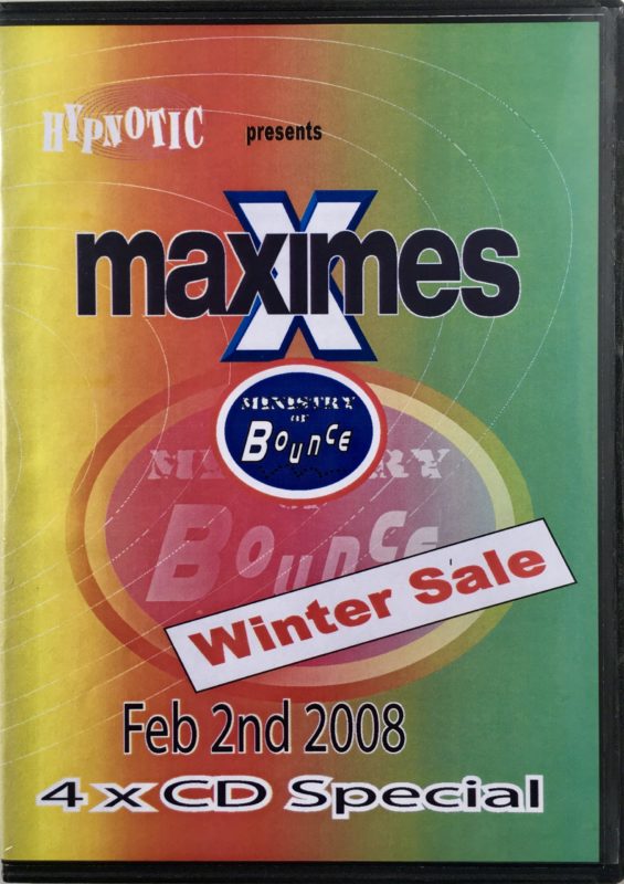 Maximes Ministry of Bounce Winter Sale - February 2nd 2008 front