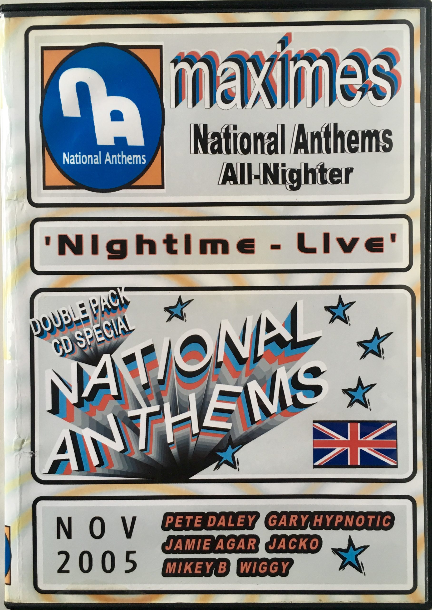 Maximes National Anthems 2 x CD - November 2005 front