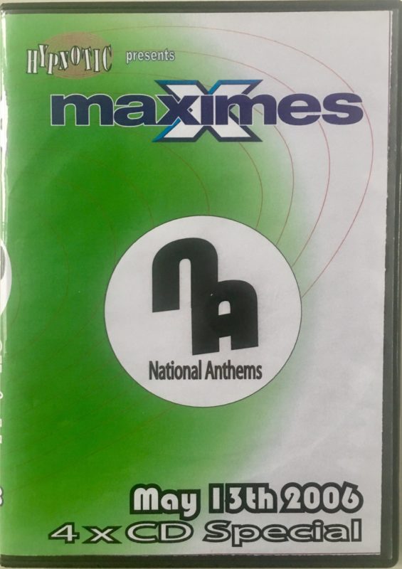Maximes National Anthems - May 13th 2006 front