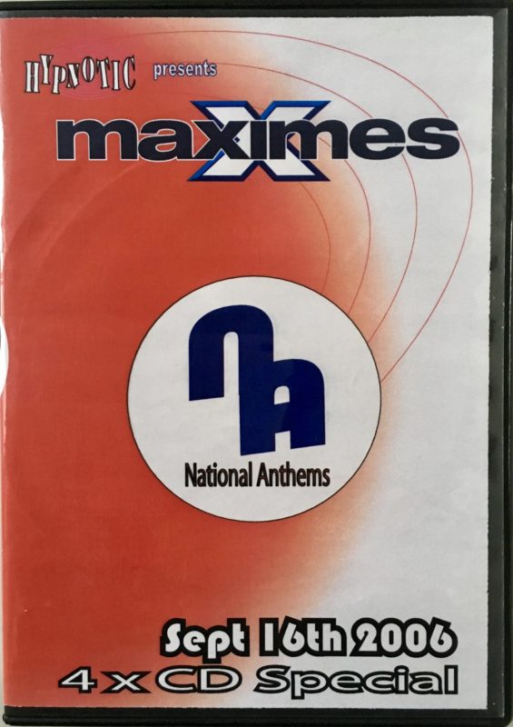 Maximes National Anthems - September 16th 2006 front