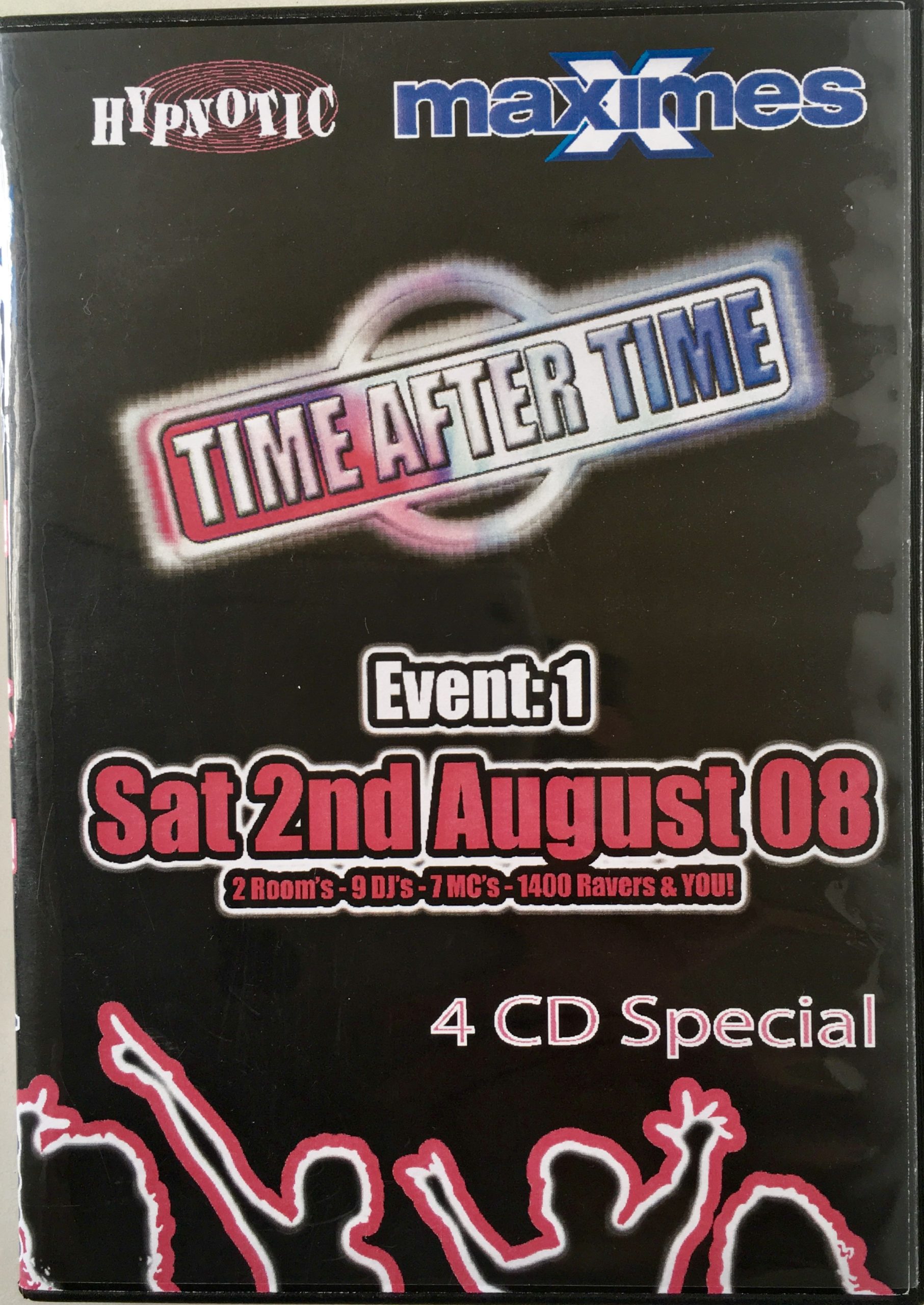 Maximes Time After Time Event 1 - August 2nd 2008 front