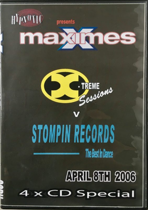 Maximes X-Treme Sessions vs Stompin Records - April 8th 2006 front