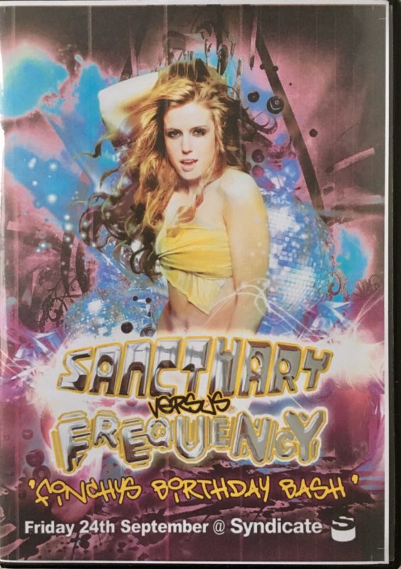 Sanctuary vs Frequency @ Syndicate, Blackpool - 24th September 2010 front